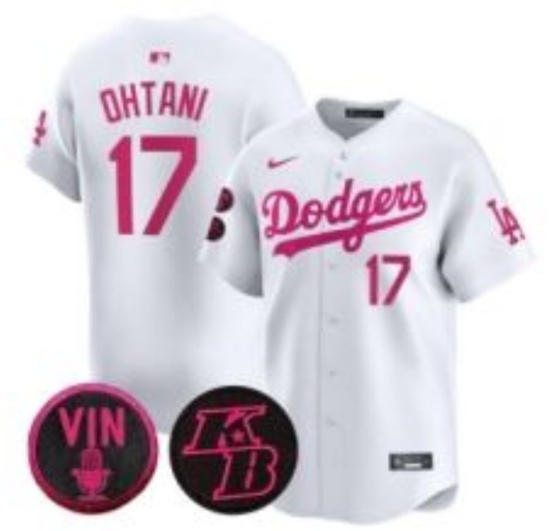men Los Angeles Dodgers #17 Ohtani white Game 2026 Nike MLB Jersey 080801->los angeles dodgers->MLB Jersey